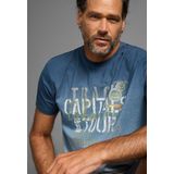 Man's World T-Shirt, Kurzarm, Regular Fit, bedrucktes Design, Rundhalsausschnitt