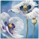 Artland Wandbild »Blauer Tanz II«, Blumen, (1 St.), als Leinwandbild, Poster in verschied. Größen