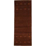 carpetfine Wollteppich »Gabbeh Uni«, rechteckig, 15 mm Höhe, reine Wolle, handgewebt, Gabbeh Loom Tiermotiv, auch als Läufer