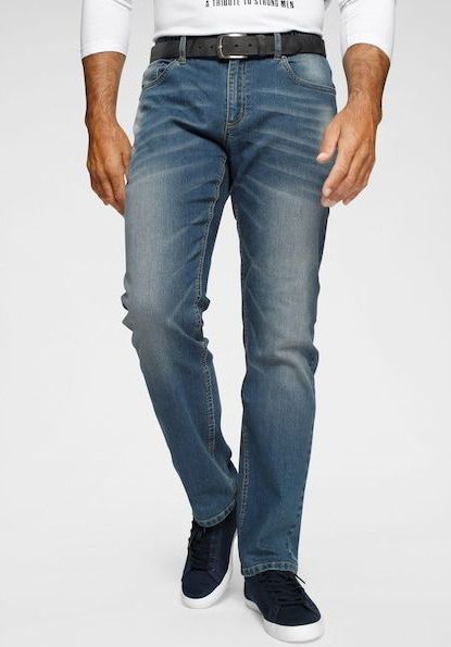 Arizona Dehnbund-Jeans »Paul«, elastischer Dehnbund, Comfort-Fit, gerader Beinschnitt