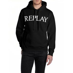 Replay Kapuzensweatshirt, mit großem Markenprint vorn