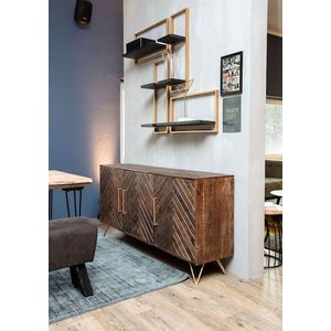 Gutmann Factory Sideboard »Herringbone«, Kommode, Breite 167 cm
