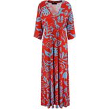 Aniston SELECTED Maxikleid, mit weiten, 3/4-langen Ärmeln