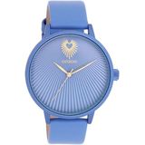 OOZOO Quarzuhr, Armbanduhr, Damenuhr, Lederarmband, analog