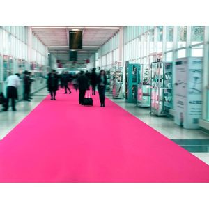Primaflor-Ideen in Textil Läufer »PODIUM«, rechteckig, 2,6 mm Höhe, Breite 200 cm, Nadelfilz, Uni-Farben, ideal für Veranstaltungen