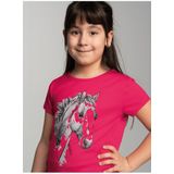 Trigema T-Shirt »TRIGEMA T-Shirt mit niedlichem Pferdemotiv«, (1 tlg.)