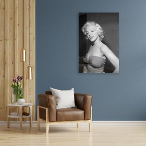 queence Acrylglasbild »Marilyn Monroe«, Schwarz-Weiß-Frau-Stars-Portrait-Foto-Film-Filmfiguren-Filmszene, Fine Art-Print in Galeriequalität