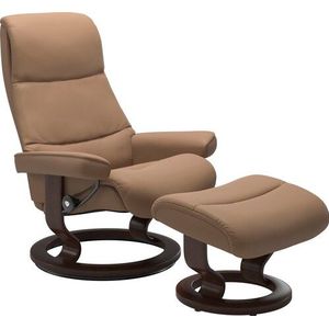Stressless® Fußhocker »View«, mit Classic Base,Gestell Braun