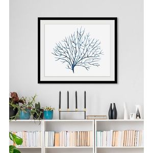queence Bild »Cody«, Meer-Wassertiere-Kunst, (1 St.), HD Premium Poster-Druck inkl. Holzrahmen