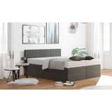 Westfalia Schlafkomfort Boxspringbett, mit Zierkissen, wahlweise mit Topper