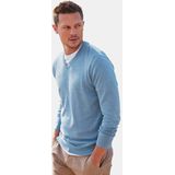 H.I.S Strickpullover, mit V-Ausschnitt, Pullover aus Feinstrick, Baumwollmischung