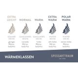 SPESSARTTRAUM Daunenbettdecke »Arosa Bettdecke min 135x200 cm & weitere Größen«, polarwarm, Füllung 90% Daunen & 10% Federn, Bezug 100% Baumwolle, (1 St.), Bettdecke Winter, Sommer, Made in Germany