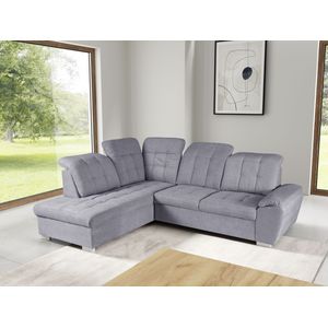 WERK2 Ecksofa »Brindisi, bequem und komfortabel, L-Form«, mit verstellbaren Kopfteilen, Bettfunktion & Bettkasten