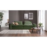 alina Big-Sofa »Sandy«, 296 cm breit und 98 cm tief, in modernem Cordstoff