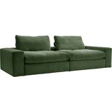 alina Big-Sofa »Sandy«, 296 cm breit und 98 cm tief, in modernem Cordstoff