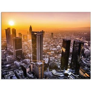 Artland Glasbild »Frankfurt am Main Panorama I«, Deutschland, (1 St.), in verschiedenen Größen