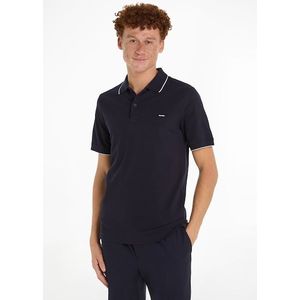 Calvin Klein Poloshirt »STRETCH PIQUE TIPPING POLO«, mit Streifendetail am Kragen
