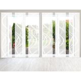 HOME WOHNIDEEN Schiebegardine »TIBERIO 6er SET«, (6 St.), Schiebegardine 6er SET TIBERIO