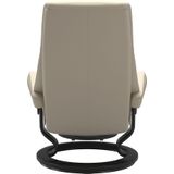 Stressless® Relaxsessel »View«, (Set, Relaxsessel mit Hocker), mit Classic Base, Größe S,Gestell Schwarz