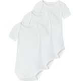 Name It Body »NBNBODY 3P SS SOLID WHITE 4 NOOS«