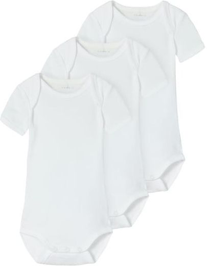 Name It Body »NBNBODY 3P SS SOLID WHITE 4 NOOS«