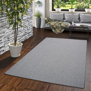 my home Teppich »Fortis«, rechteckig, 5 mm Höhe, Uni Farben, Schlinge, gekettelt, auch als Läufer, strapazierfähig