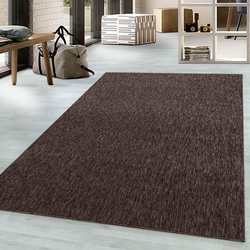 Ayyildiz Teppiche Teppich »Nizza 1800 Kurzflorteppich«, rechteckig, 6 mm Höhe, pflegeleicht, leicht melierter Kurzflor, ringsum gekettelt, Wohnzimmer