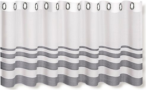 Gerster Scheibengardine »Eskil«, (1 St.), HxB: 50x140, mit modernem Streifen Design