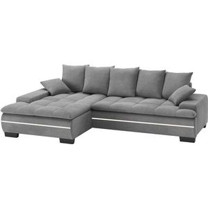 Mr. Couch Ecksofa »Haiti II, L-Form«, RGB-LED Beleuchtung, Kaltschaum, wahlweise mit Bett, Bettkasten