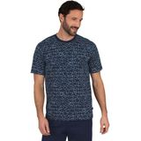 Trigema T-Shirt »TRIGEMA T-Shirt mit freundlichem Smiley-Muster«, (1 tlg.)