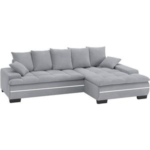 Mr. Couch Ecksofa »Haiti II, L-Form«, RGB-LED Beleuchtung, Kaltschaum, wahlweise mit Bett, Bettkasten