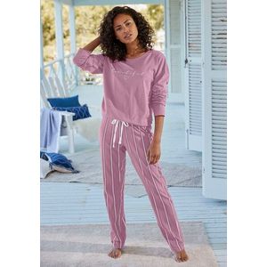 Vivance Dreams Pyjama, (2 tlg.), mit Frontdruck