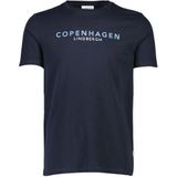LINDBERGH T-Shirt, mit Logo und Rundhalsausschnitt