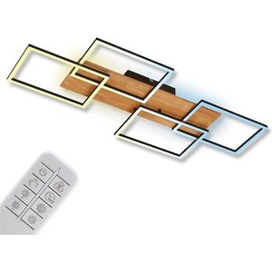 Briloner Leuchten Deckenleuchte »Cornice« 44 Watt LED-Leuchtmittel fest integriert. inkl. Fernbedienung