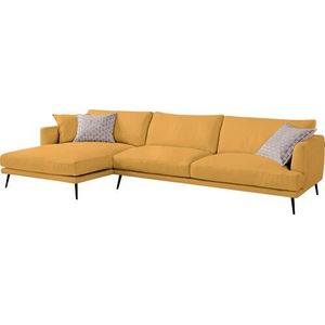 Egoitaliano Ecksofa »Sophia, Designsofa mit extrakomfortablem Sitzkomfort«, mit Daunenfederung, L-Form