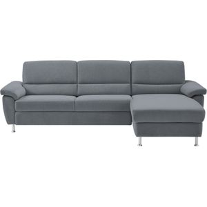CALIZZA INTERIORS Ecksofa »Onyx L-Form«, Recamiere links oder rechts, wahlweise mit Bettfunktion, Breite 270 cm