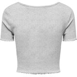 ONLY Kurzarmshirt »ONLBETTY S/S V-NECK TOP CC JRS«