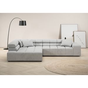 INOSIGN Ecksofa »Ancona incl. Kopfteilverstellung, OTTOs Choice, Breite 319cm, L-Form«, wahlweise motorische Sitztiefenverstellung, auch in Cord + Easy Care