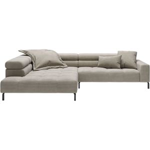 Places of Style Ecksofa »Cleveland, L-Form, incl. Kopfteilverstellung, Breite 311 cm«, wahlweise elektrischer Sitzvorzug