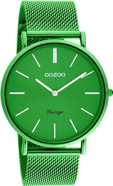 OOZOO Quarzuhr, Armbanduhr, Damenuhr, Herrenuhr, Edelstahlarmband
