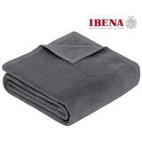 IBENA Wohndecke »Luxus«, verschiedene Größen, unifarbenes Design, Kuscheldecke