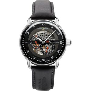 ZEPPELIN Automatikuhr »New Captain´s Line«, Mechanische Uhr, Armbanduhr, Herrenuhr, Lederarmband, Made in Germany