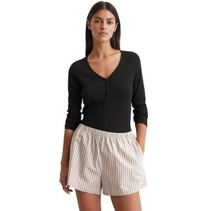 Marc O'Polo Shorty »Mix & Match Cotton-Woven«, (2 tlg.), mit stilvollem Streifendesign