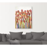 Artland Wandbild »Strotzen mit Farben I«, Blumenwiese, (1 St.), als Leinwandbild, Poster in verschied. Größen