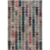 FLAIR RUGS Wollteppich »Archer«, rechteckig, 10 mm Höhe, geometrisches Design