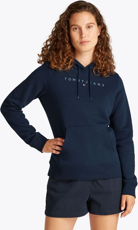 Tommy Jeans Curve Kapuzensweatshirt »TJW REG TONAL LINEAR HOODIE EXT«, in Großen Größen, Kapuze, Logostickerei