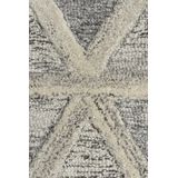 FLAIR RUGS Läufer »River«, rechteckig, 10 mm Höhe, fußbodenheizungsgeeignet, 100% Wolle, geometrisches Muster, Läufer