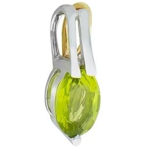 Vivance Kettenanhänger »375/-Gelbgold/Weißgold mit Peridot«