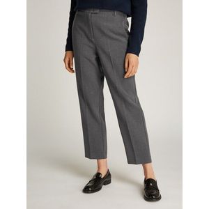 Tommy Hilfiger Webhose »PUNTO SLIM STRAIGHT PANT«, mit Bügelfalten, Metalllabel
