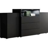 INOSIGN Sideboard »URBAN III«, Moderne Kommode mit 3 Schubladen und 4 Fächern, Breite 150 cm